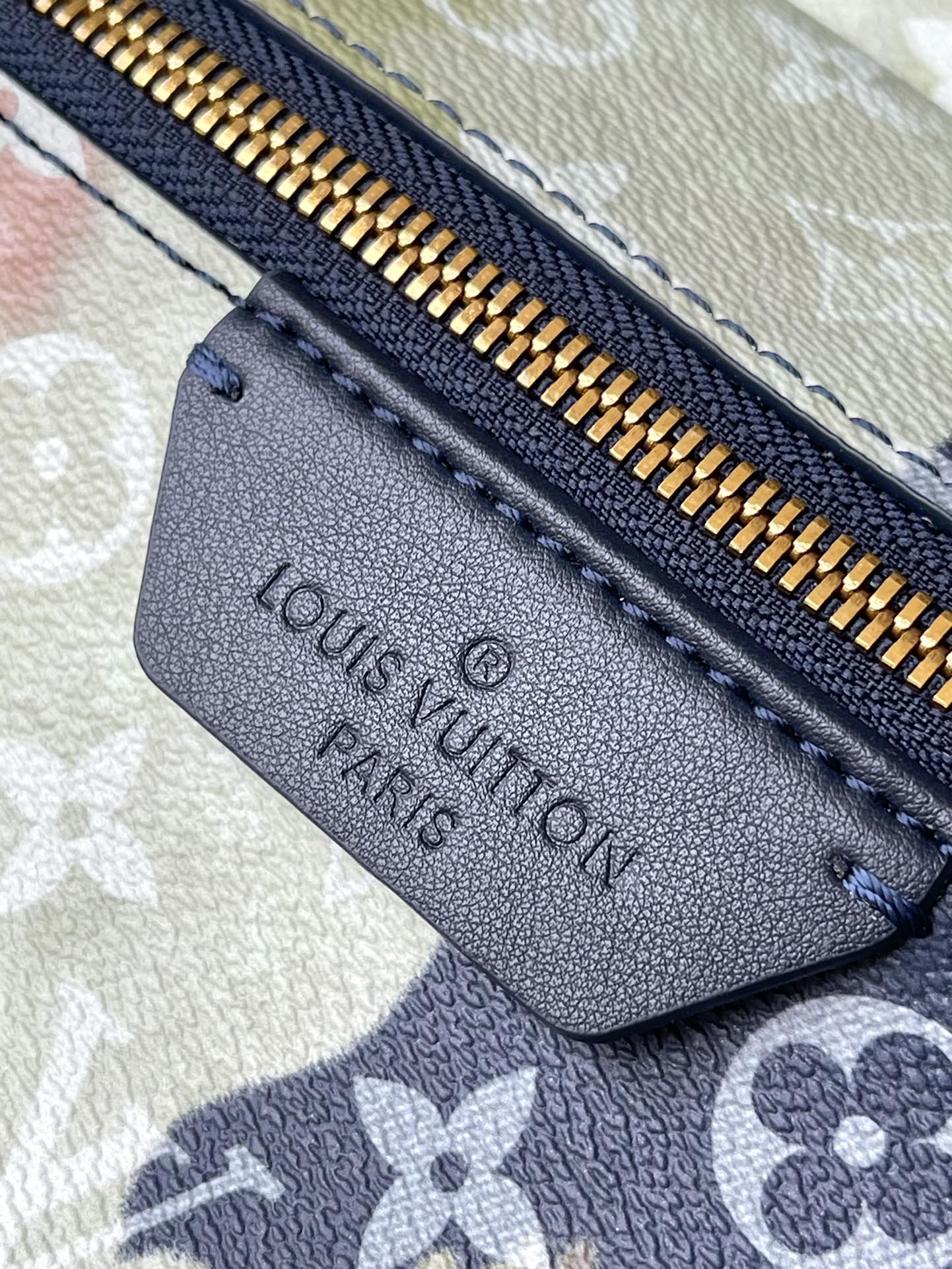 Louis Fashion logo print backpack