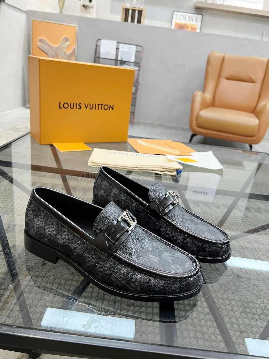 Louis 25ss leather shoes