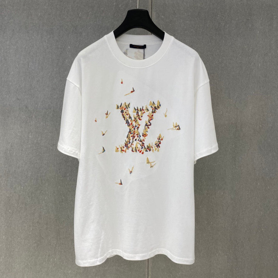 Louis 25ss embroidered t-shirt