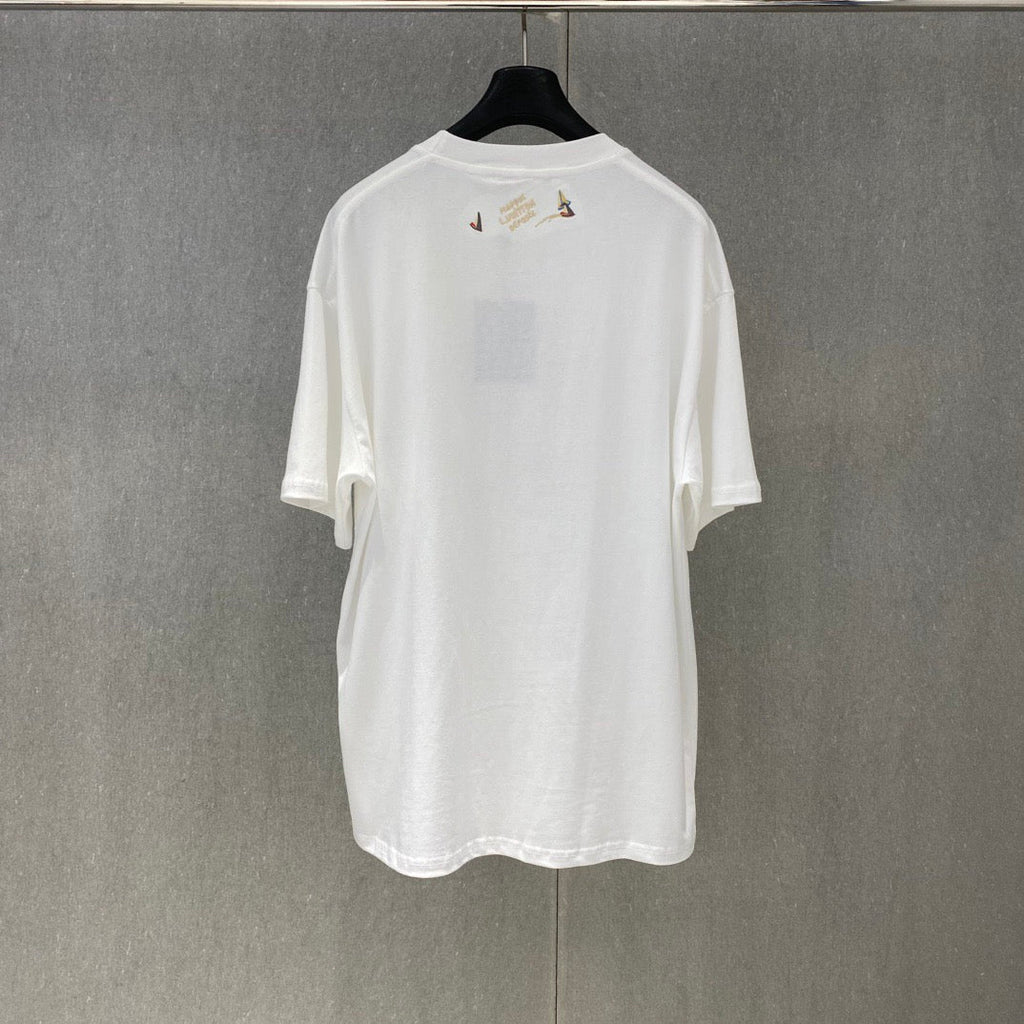 Louis 25ss embroidered t-shirt