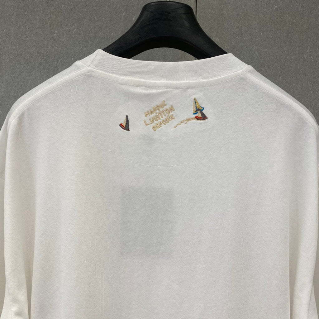 Louis 25ss embroidered t-shirt