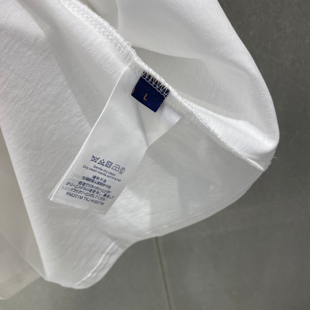 Louis 25ss embroidered t-shirt