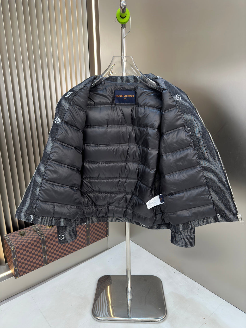 Louis 25fw denim down jacket