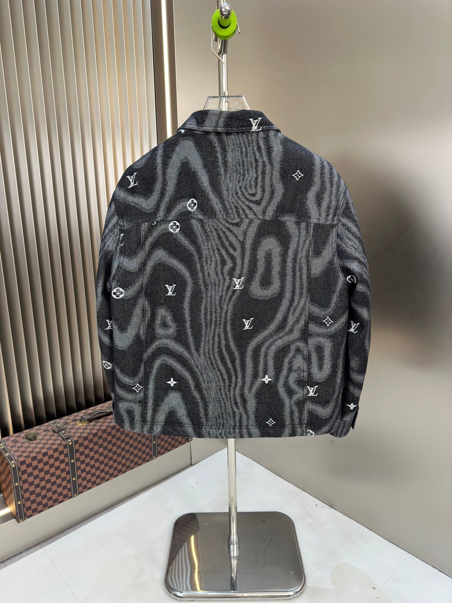 Louis 25fw denim down jacket