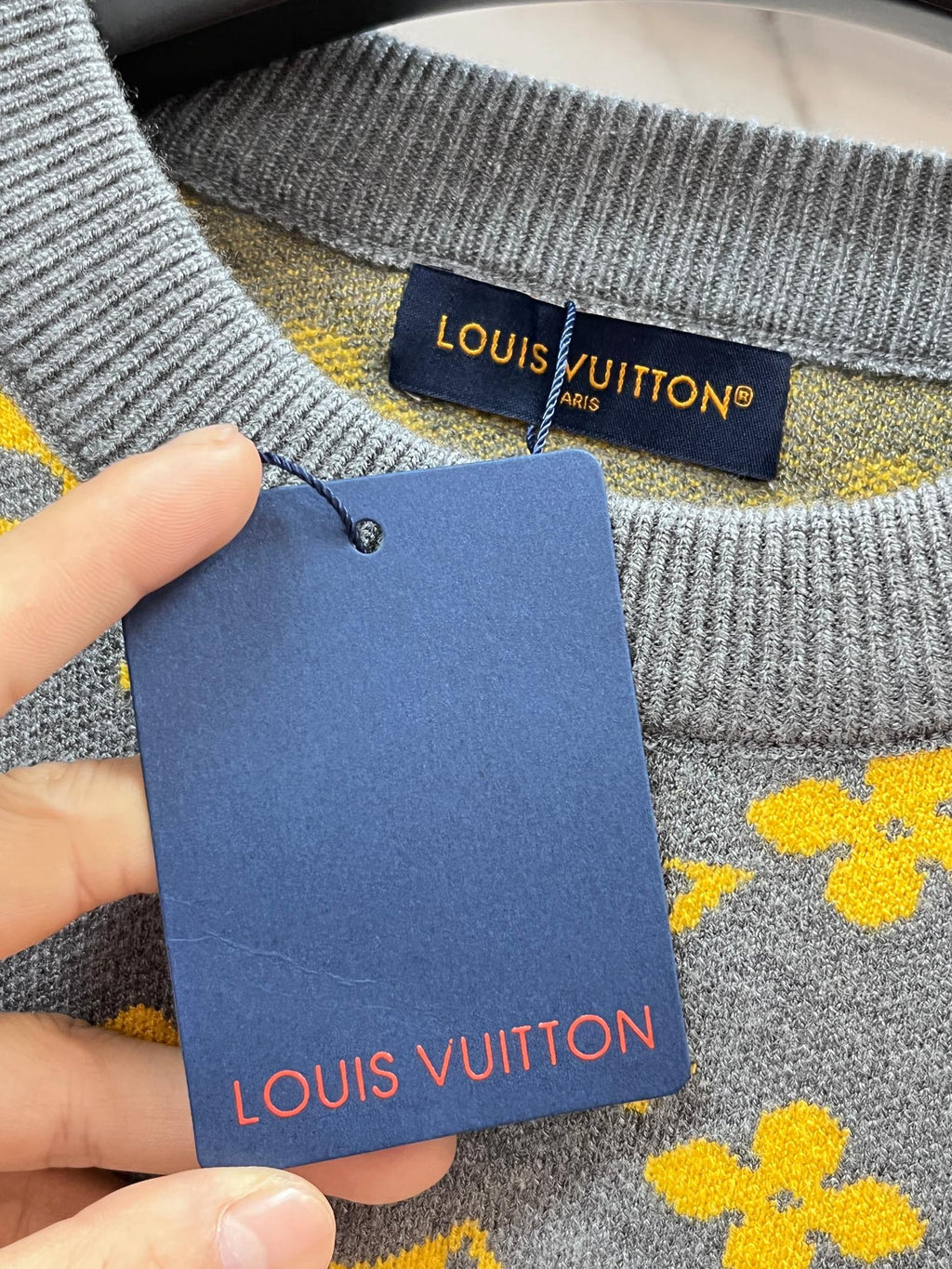 Louis jacquard sweater