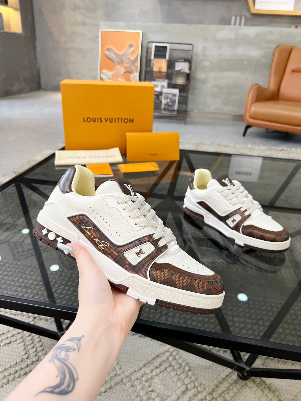 louis trainer sneaker