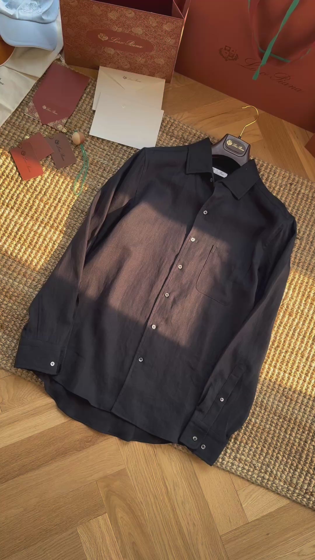Loro 25fw leisure shirt
