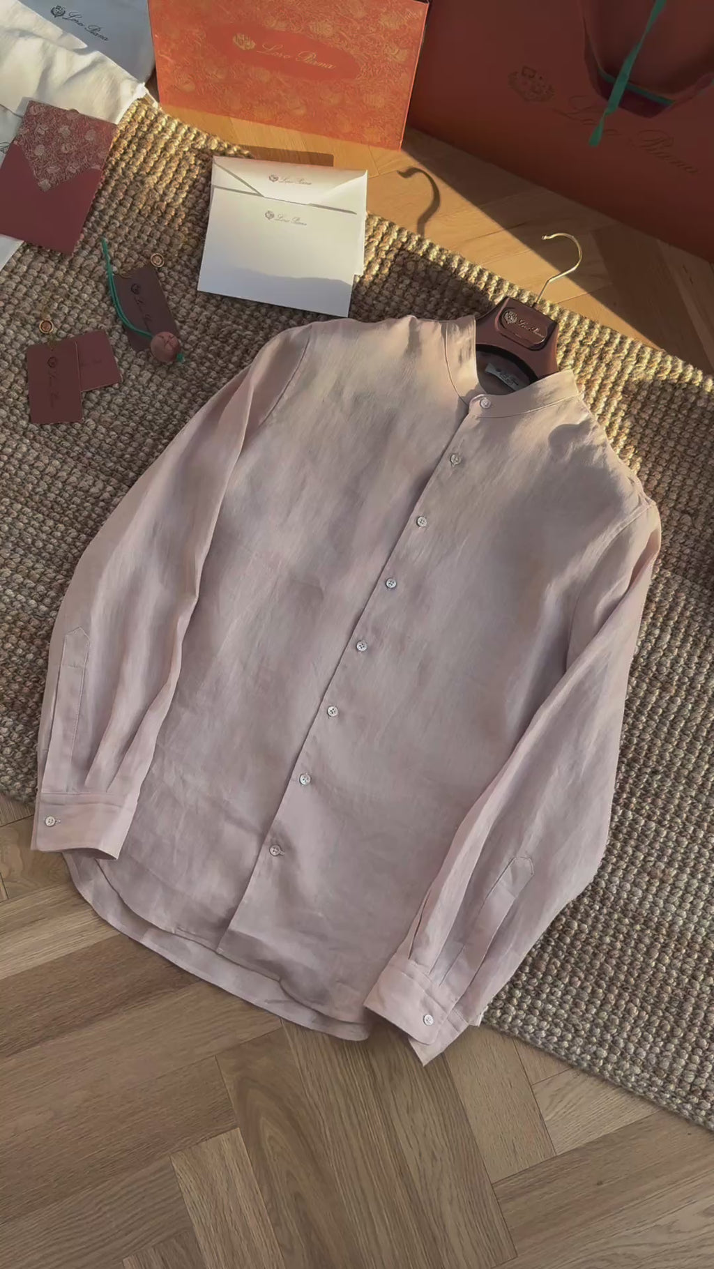 Loro 25fw leisure shirt