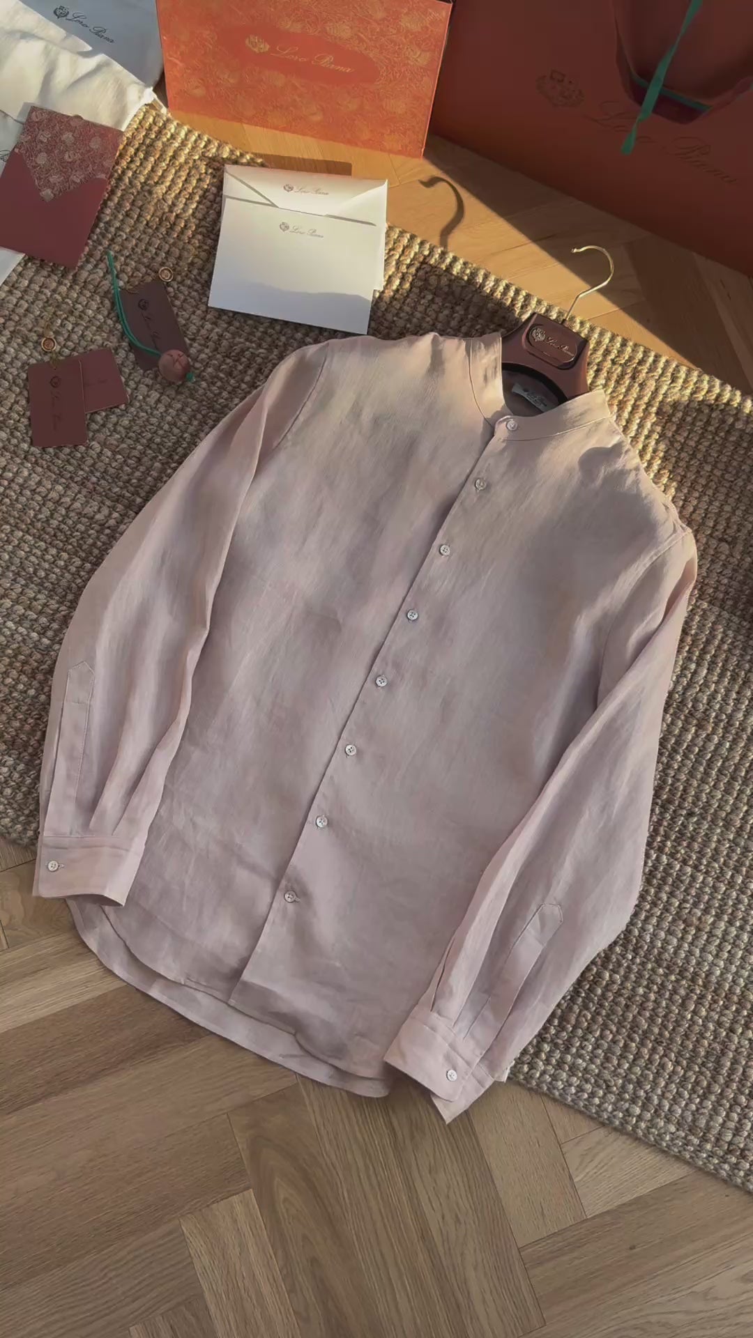 Loro 25fw leisure shirt
