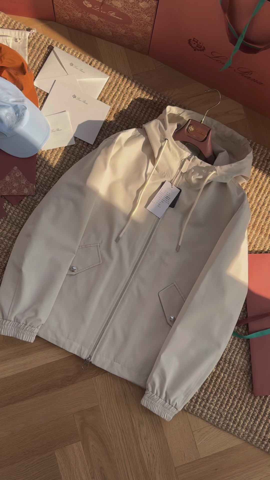 Loro 25fw hoodie jacket