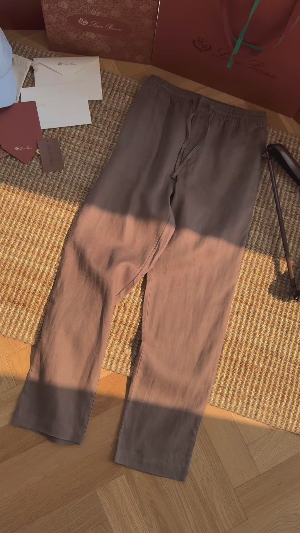 Loro 25fw leisure pants