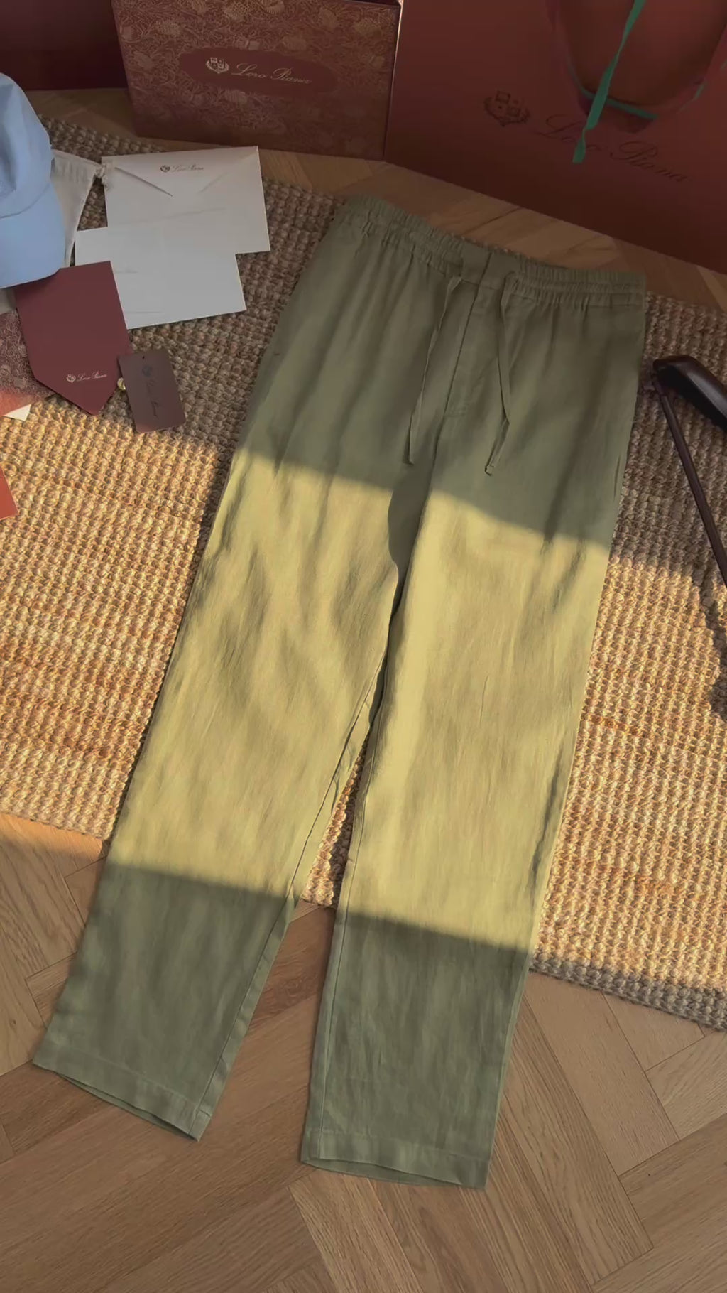 Loro 25fw leisure pants