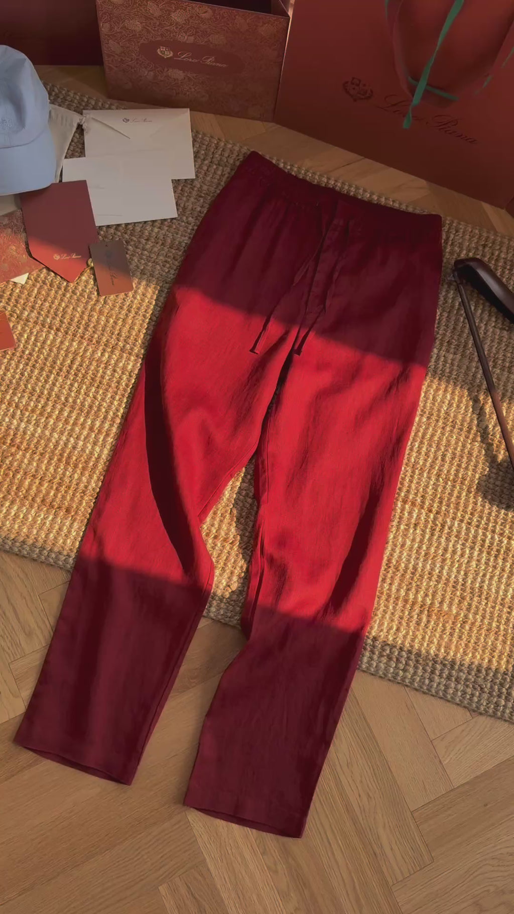 Loro 25fw leisure pants