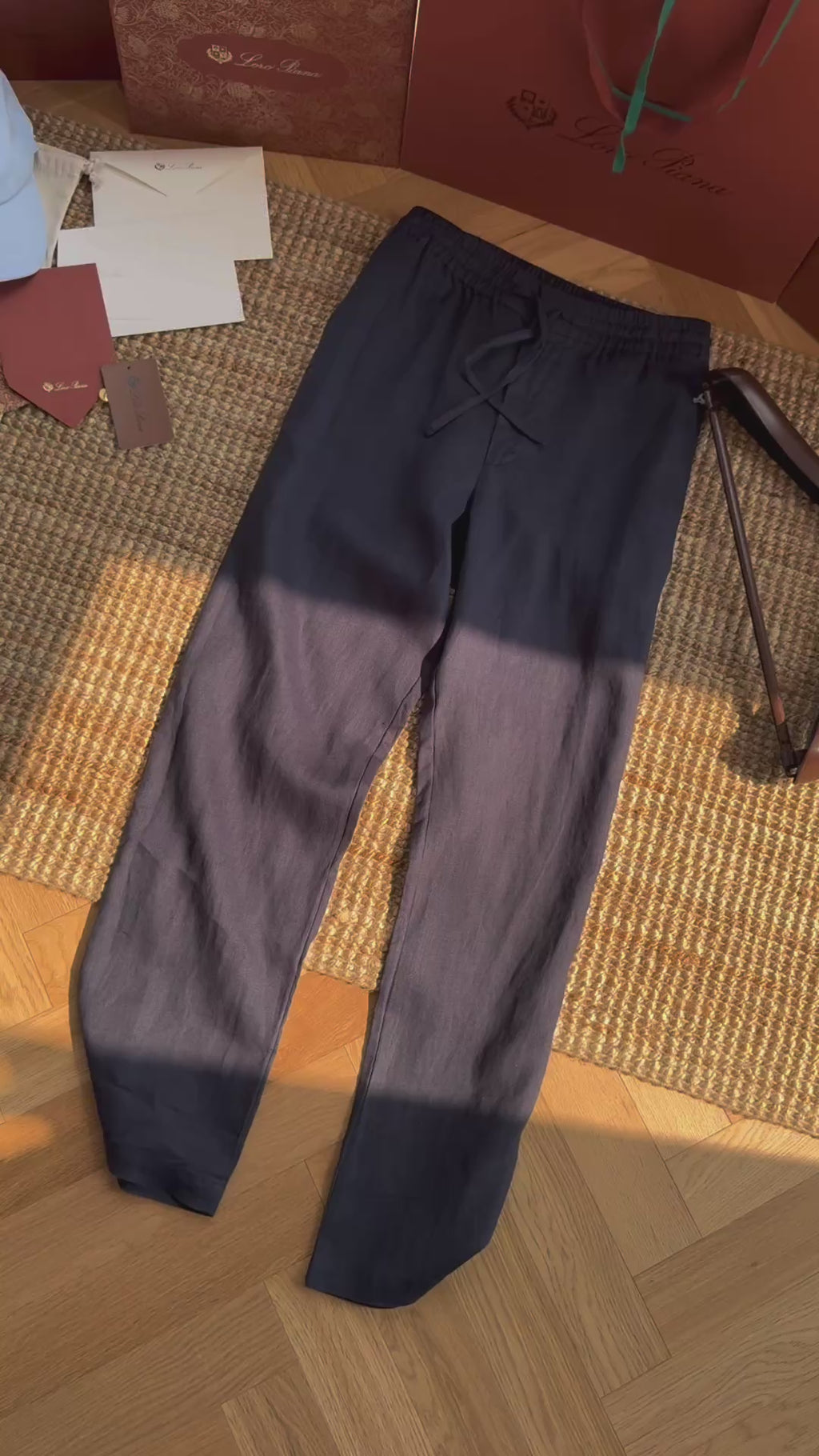 Loro 25fw leisure pants