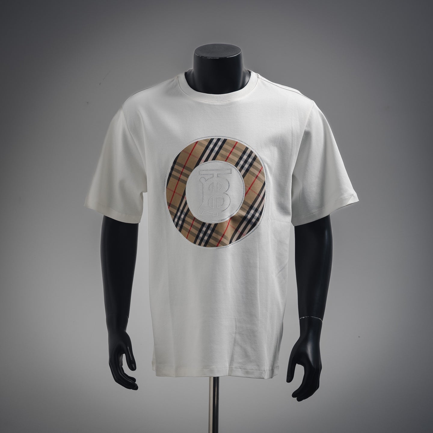 BURBER 25ss rhinestone t-shirt