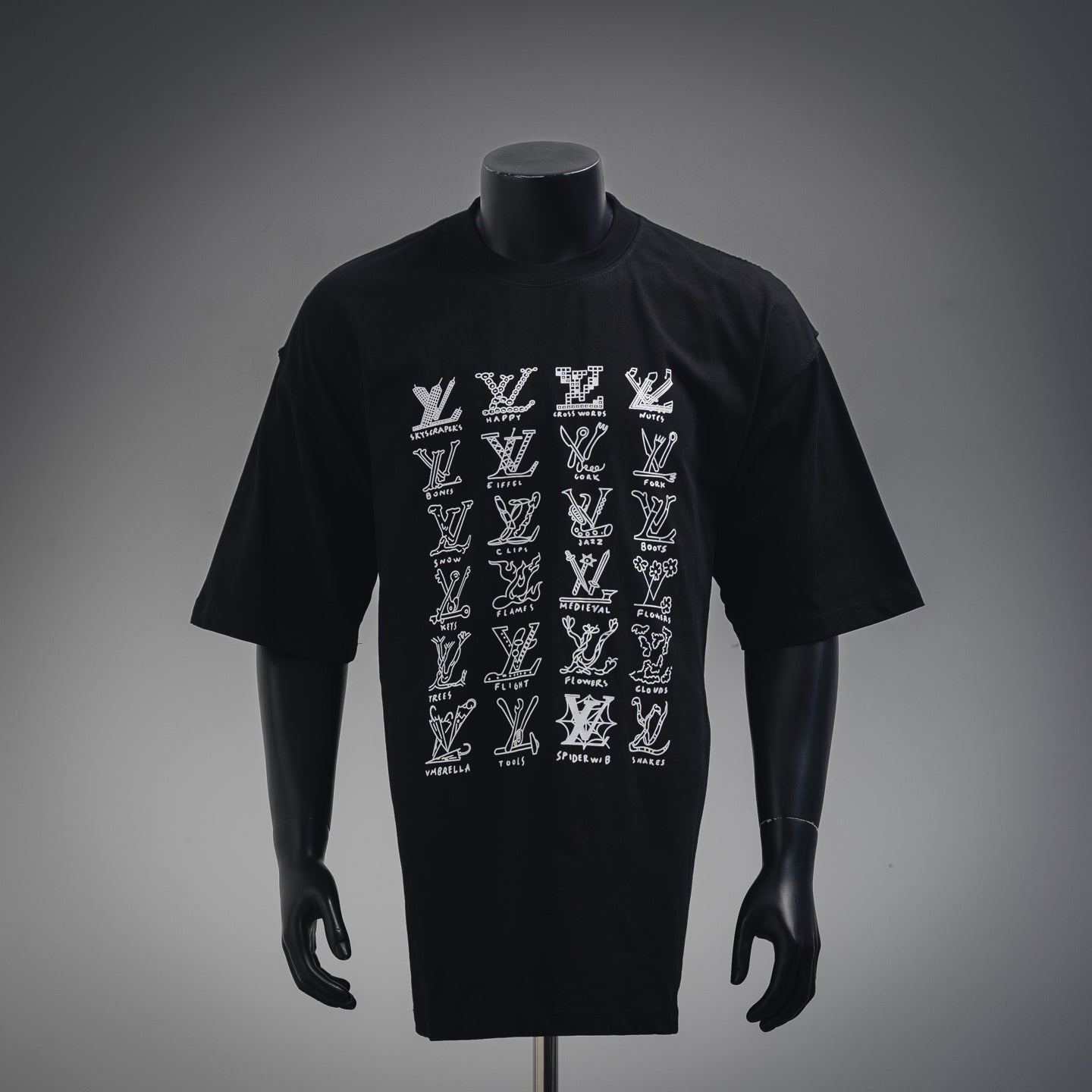 1V 25SS printed t-shirt