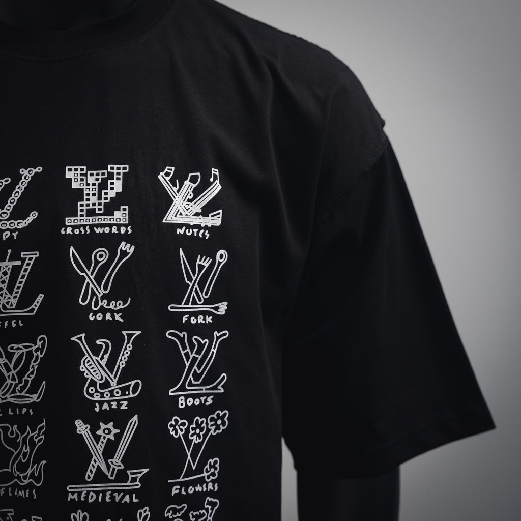 1V 25SS printed t-shirt