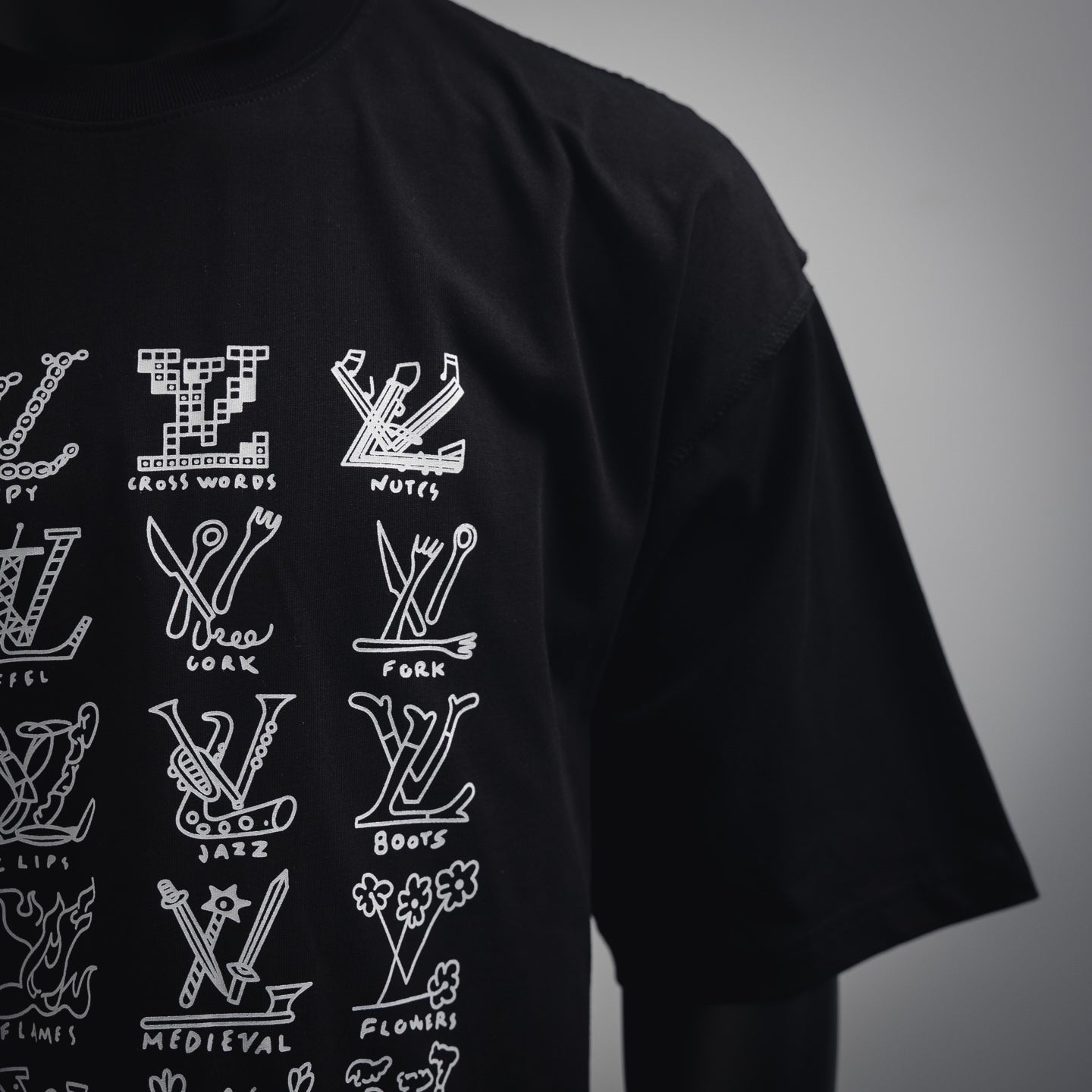 1V 25SS printed t-shirt