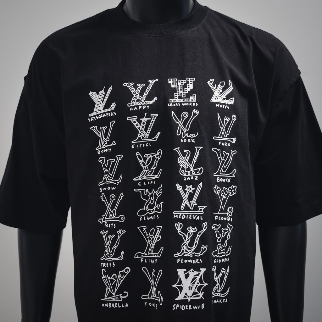 1V 25SS printed t-shirt