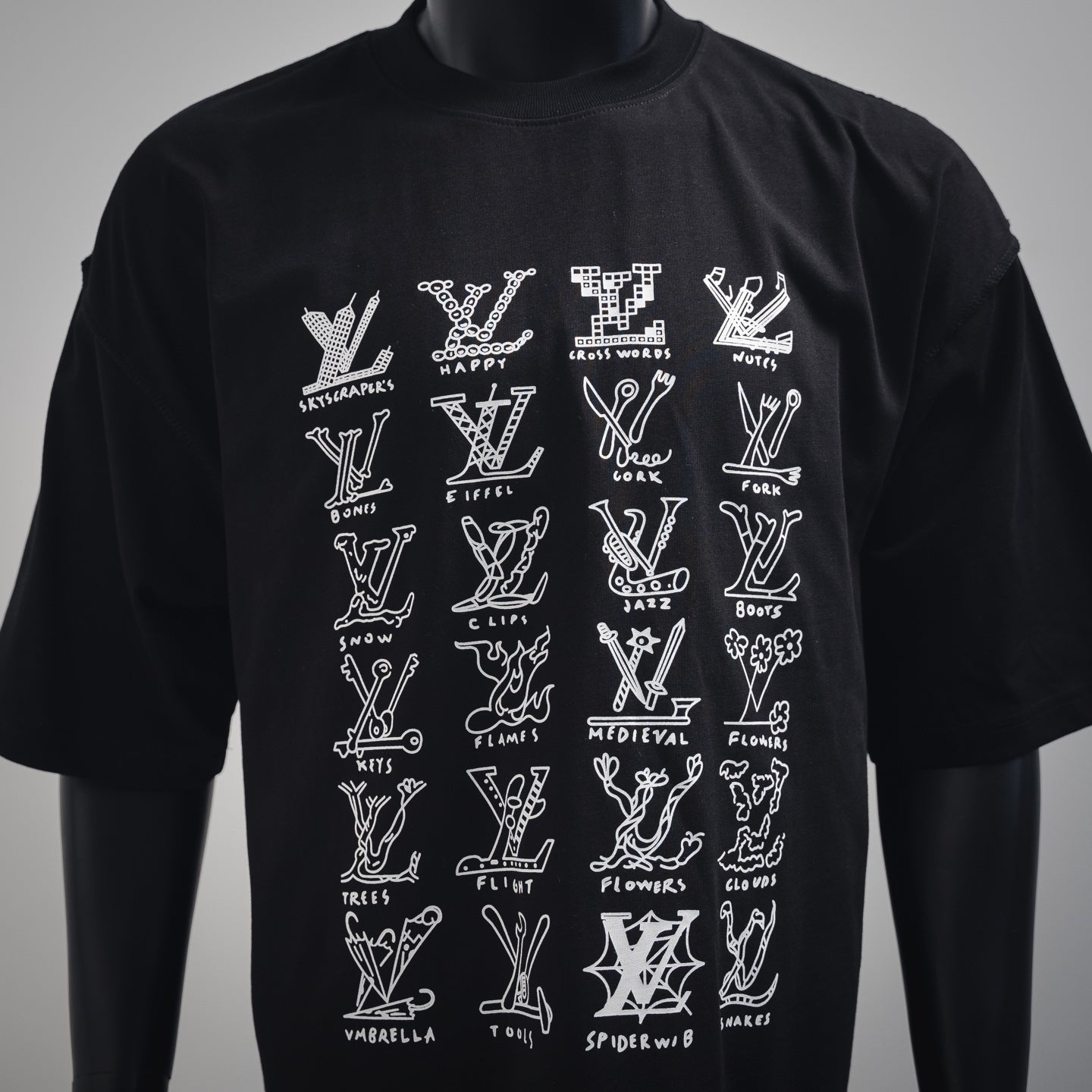 1V 25SS printed t-shirt