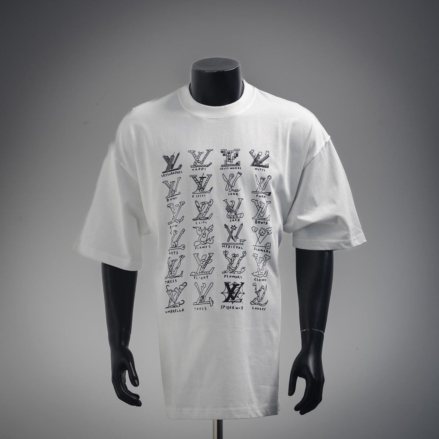 1V 25SS printed t-shirt