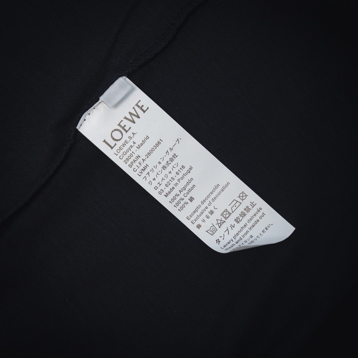 Loew 24ss printed t-shirt