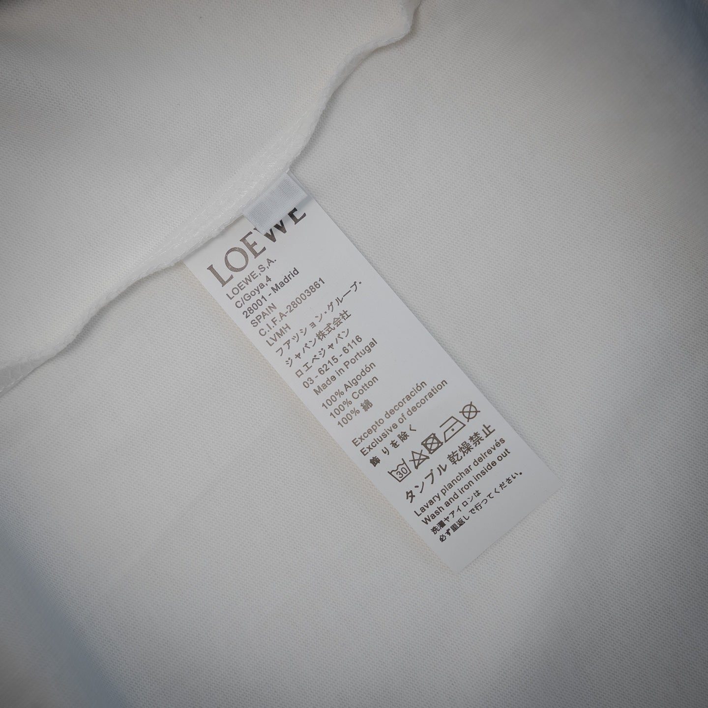 Loew 24ss printed t-shirt