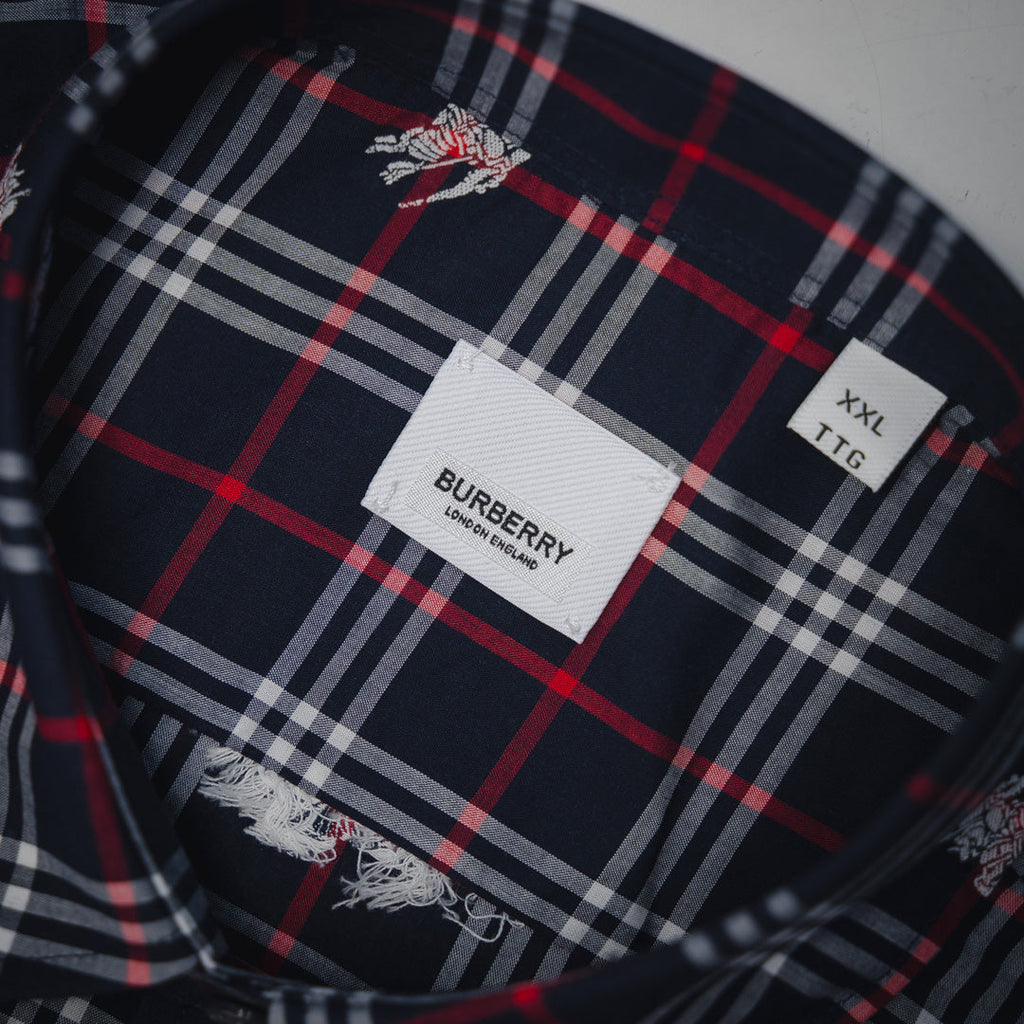 burber 25ss jacquard t-shirt