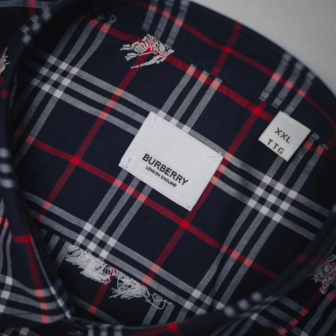 burber 25ss jacquard t-shirt