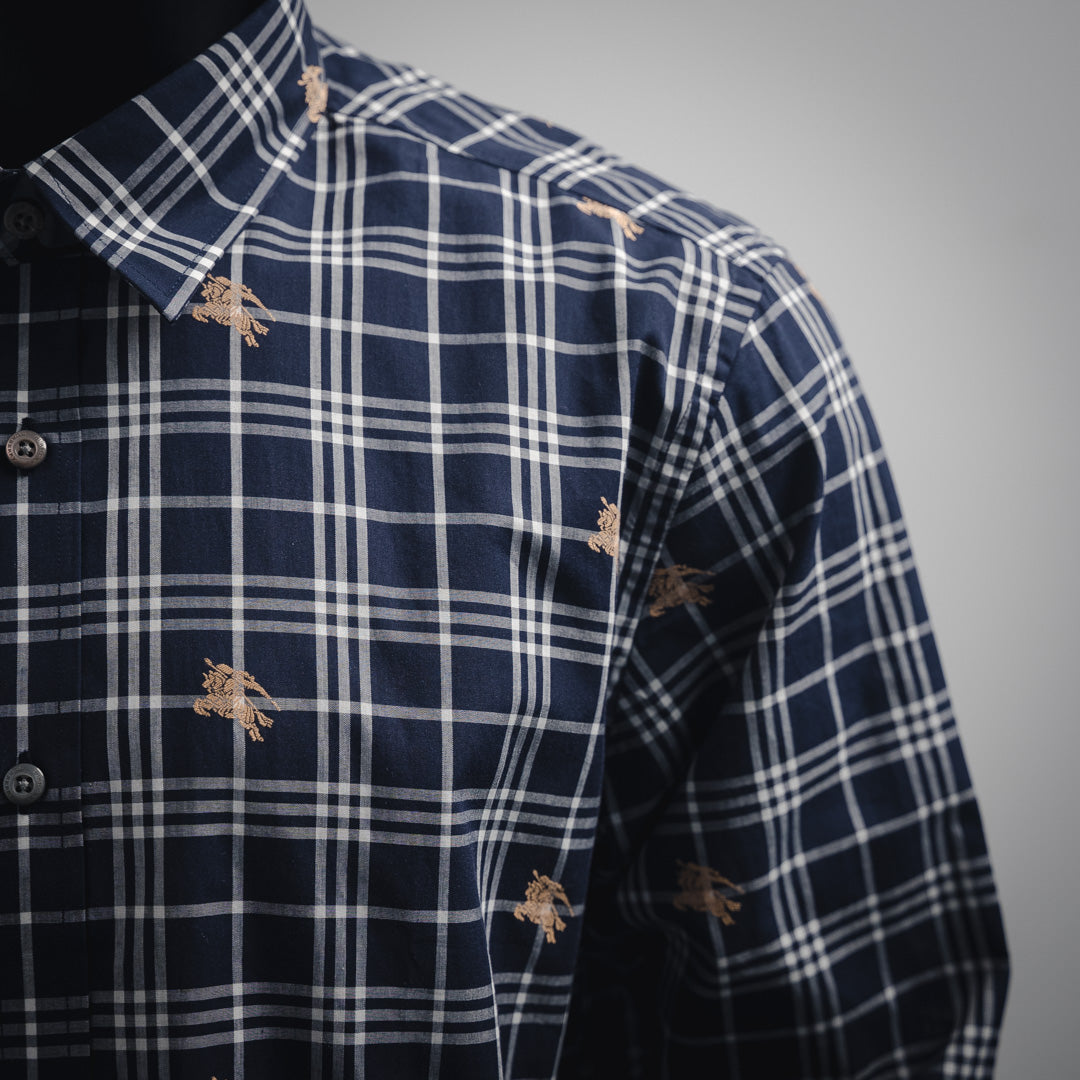 BURBER 25SS jacquard shirt