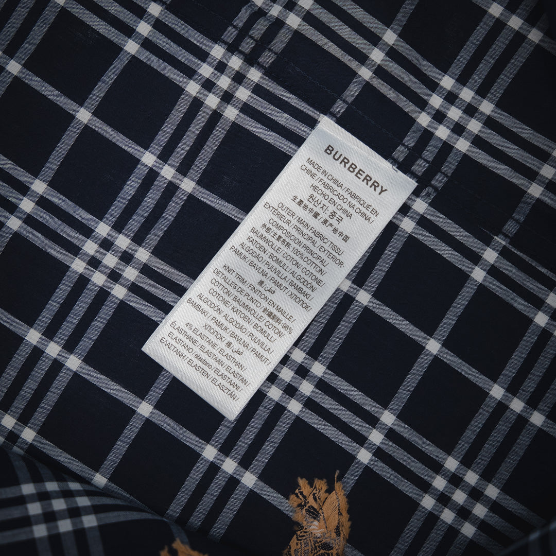 BURBER 25SS jacquard shirt
