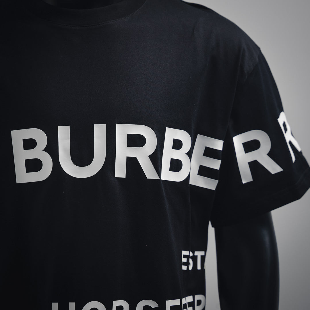 BURBER PRINTED T-SHIRT