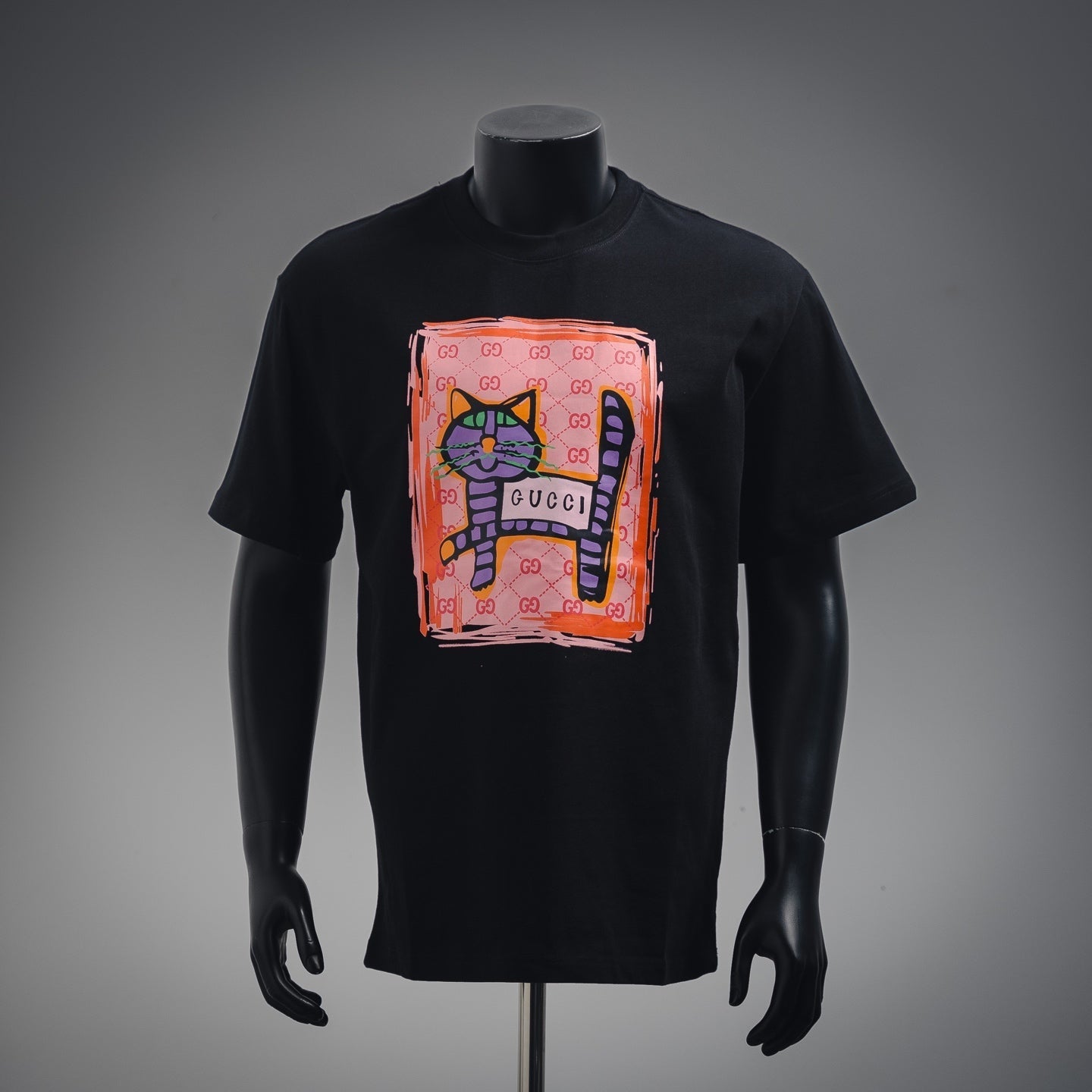 Guc 23ss printed t-shirt