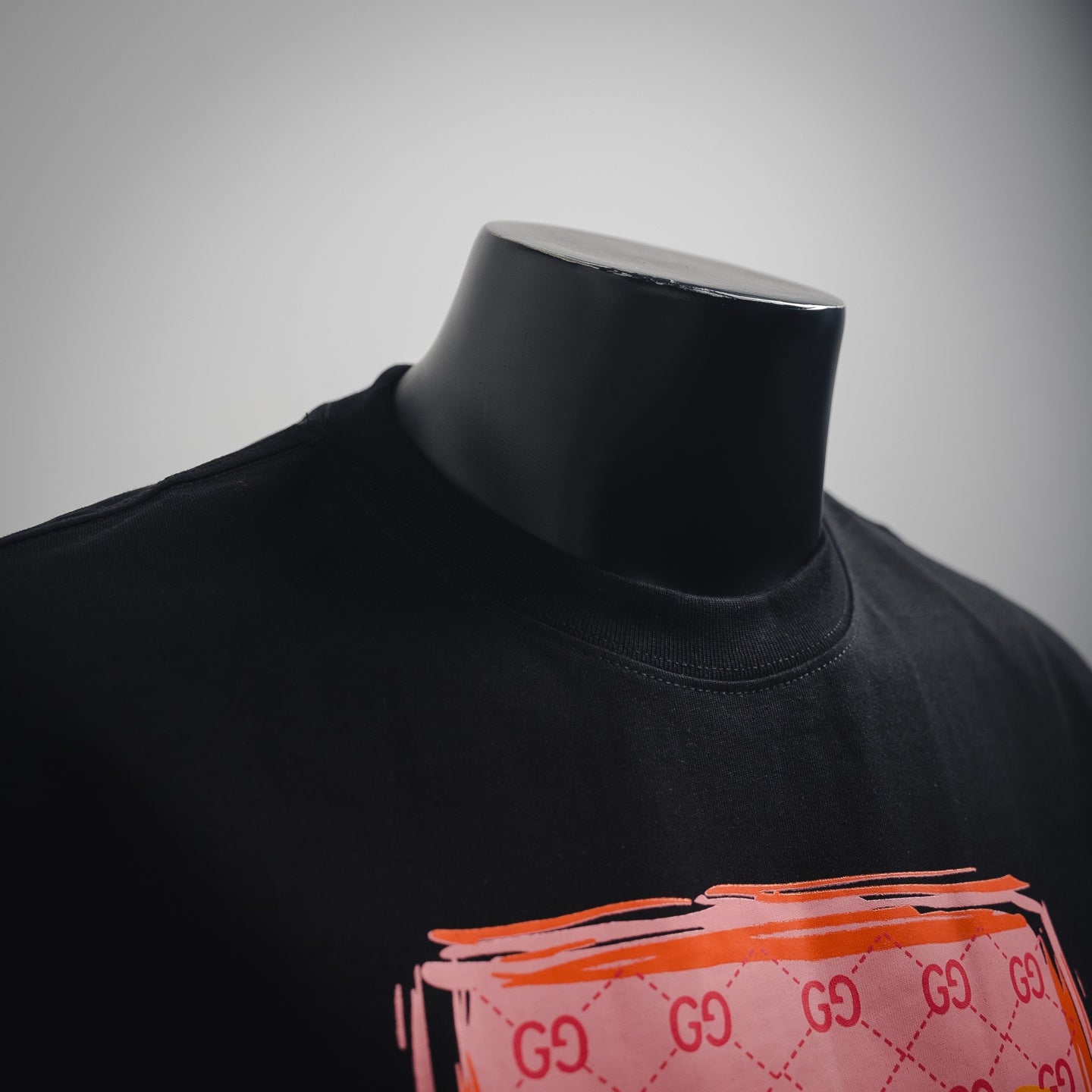 Guc 23ss printed t-shirt