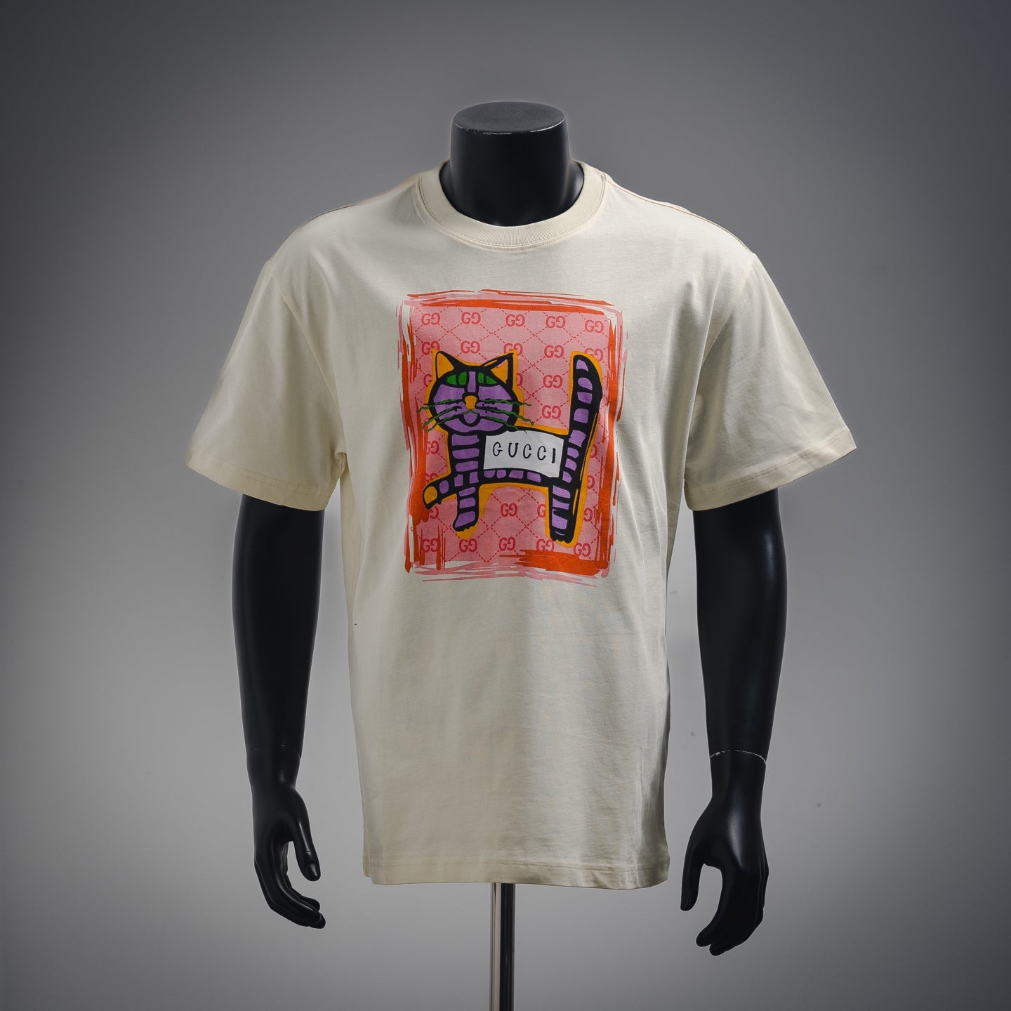 Guc 23ss printed t-shirt