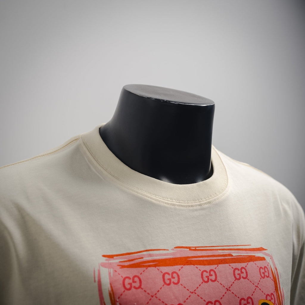 Guc 23ss printed t-shirt