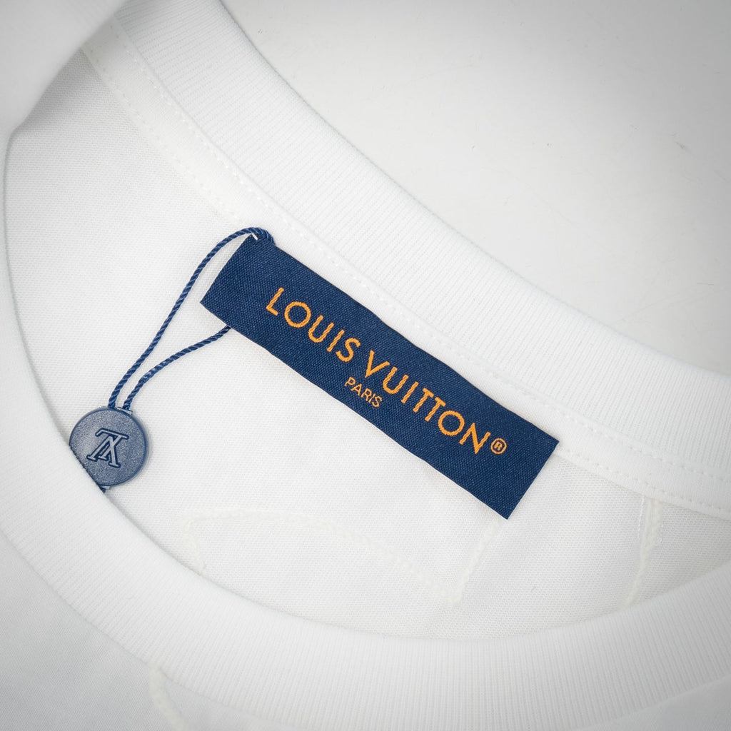 Louis 25ss embroidered t-shirt