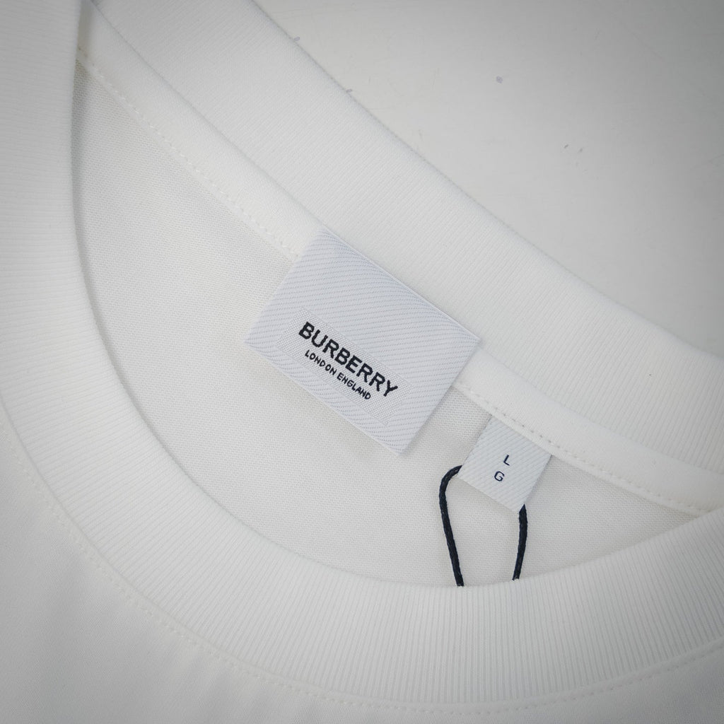 BURBER 25ss embroidered t-shirt
