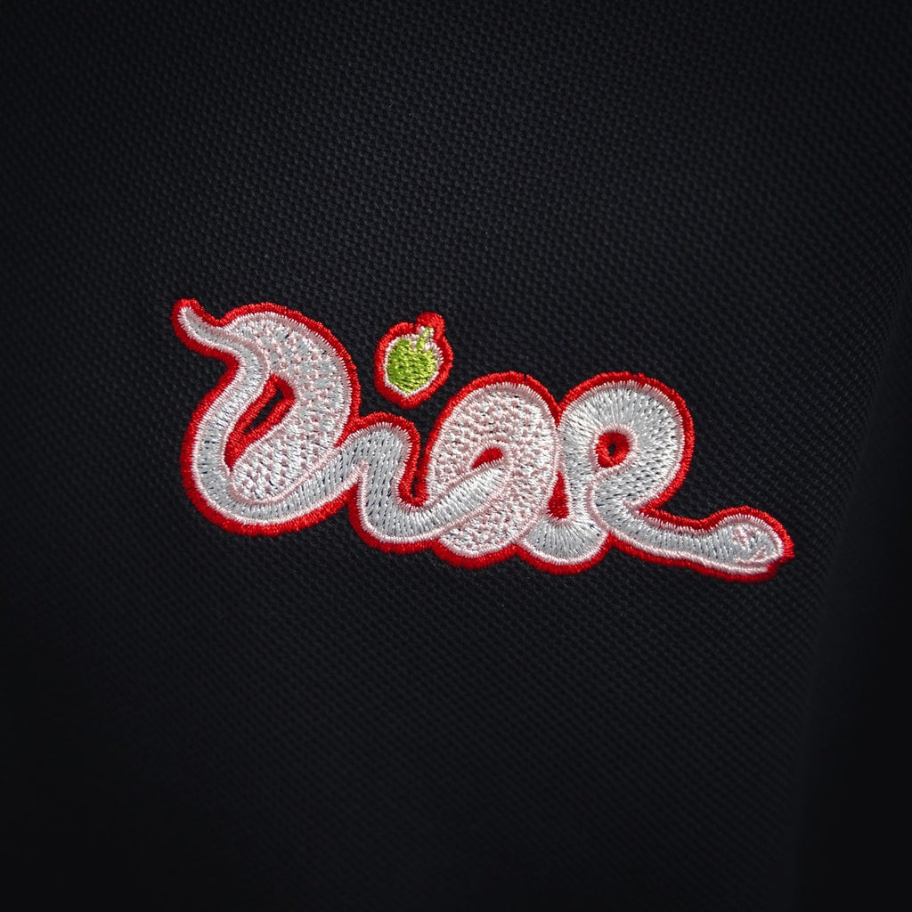 Dio x kaws embroidered POLO