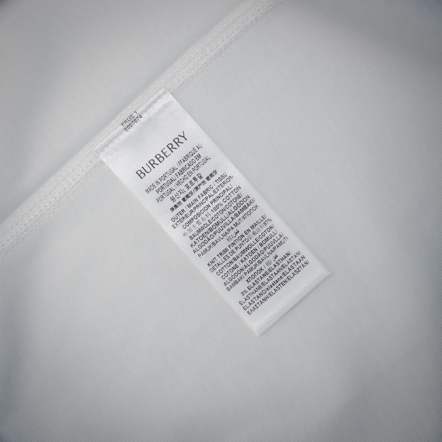 BURBER 25SS printed t-shirt