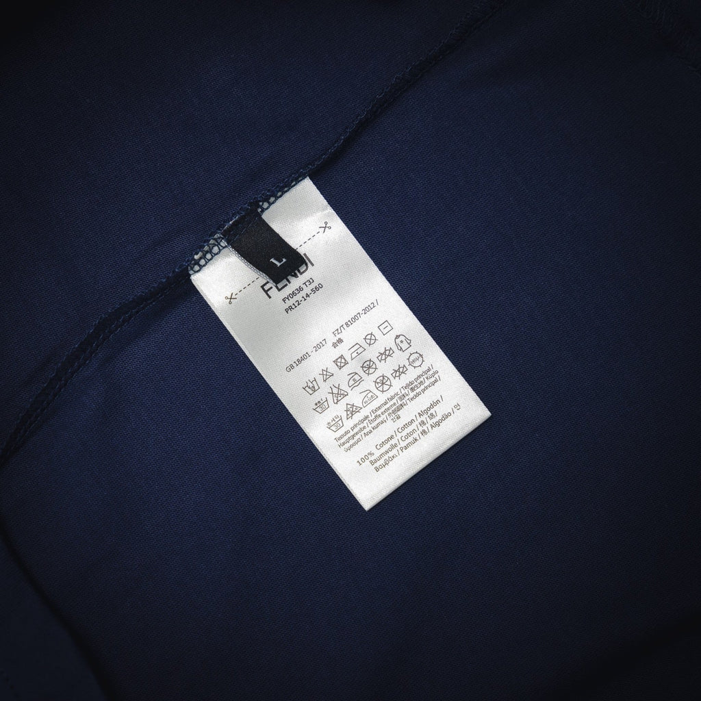 Fend 25ss embroidered t-shirt