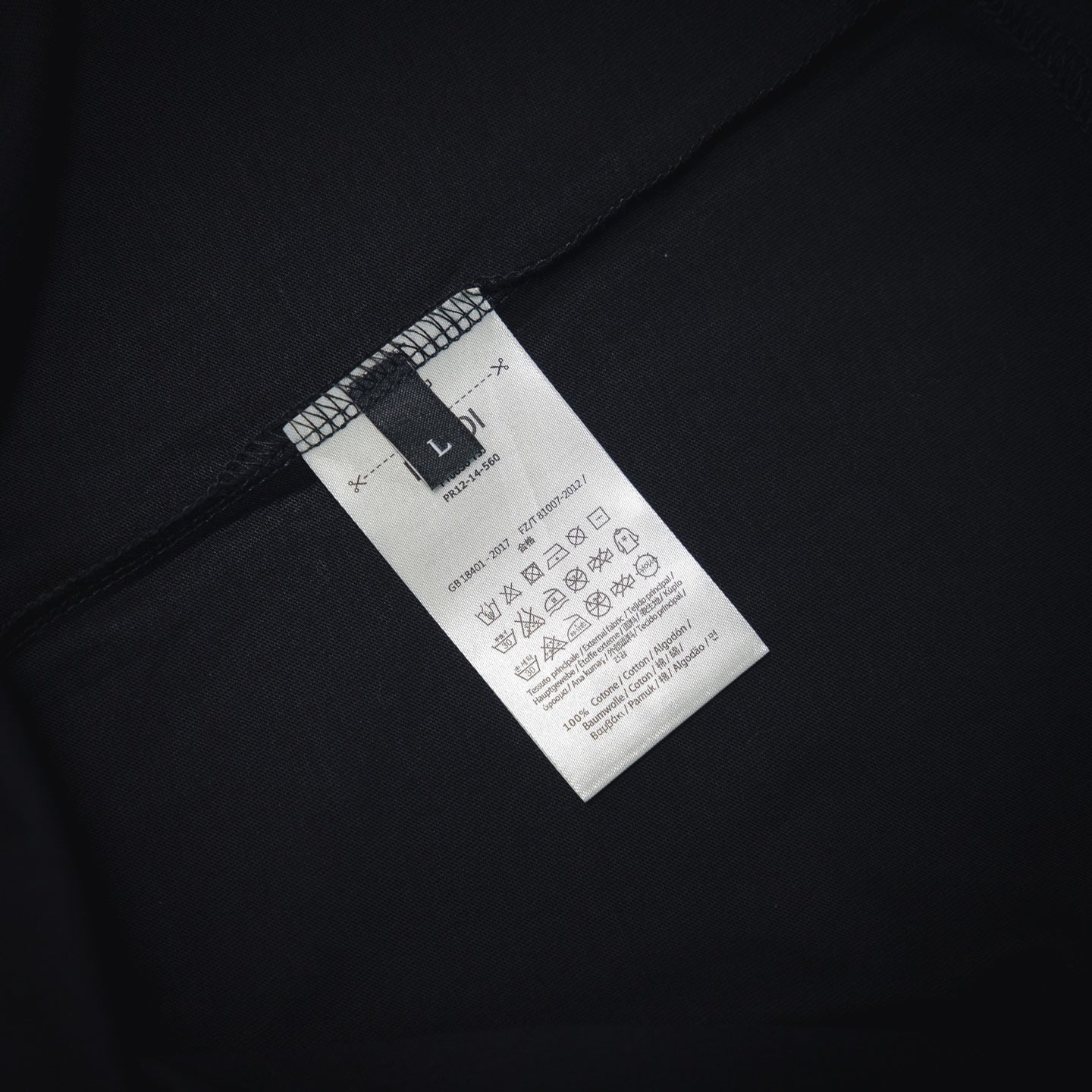 Fend 25ss embroidered t-shirt