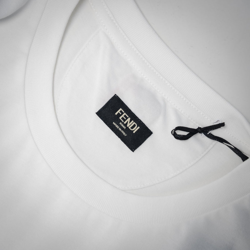 Fend 25ss embroidered t-shirt