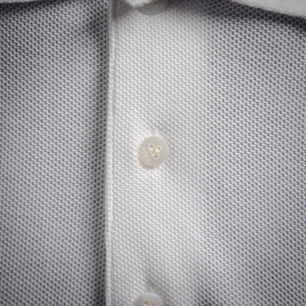 Fend 25ss embroidered polo shirt