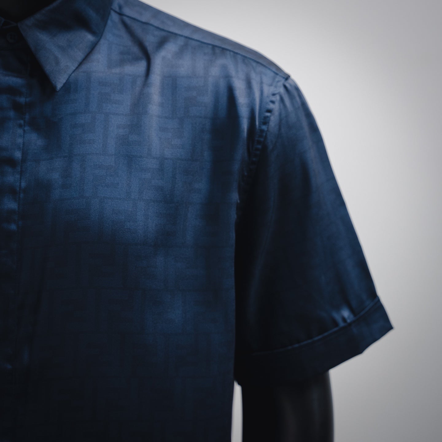 Fend 25ss jacquard shirt