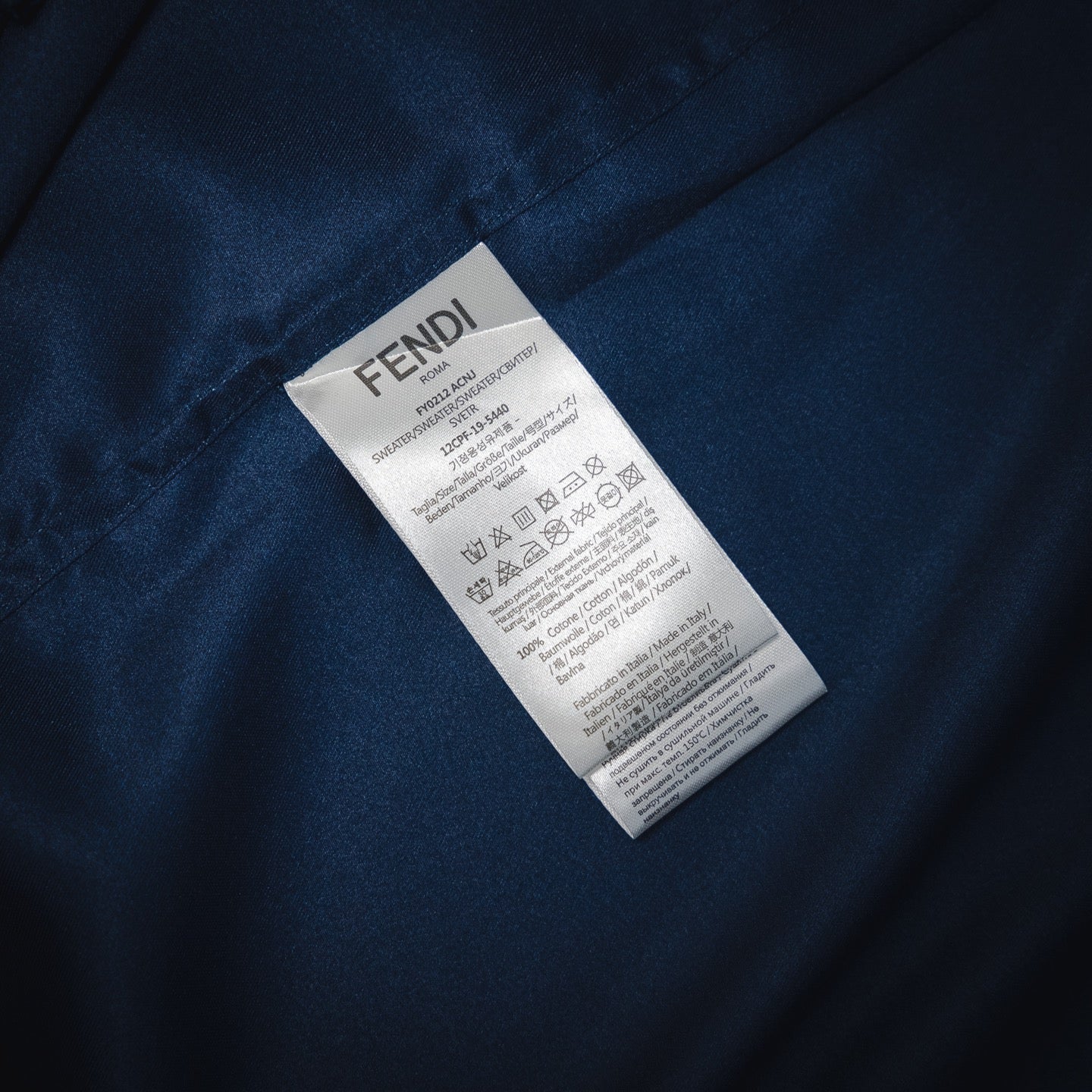 Fend 25ss jacquard shirt