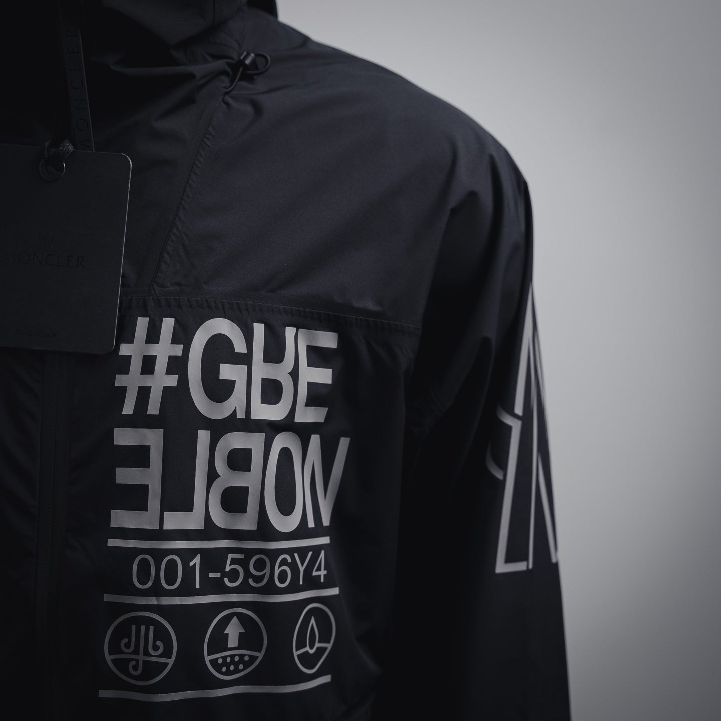 Moncl 25ss printed jacket