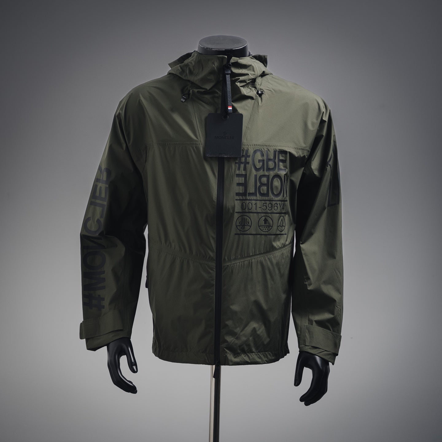 Moncl 25ss printed jacket