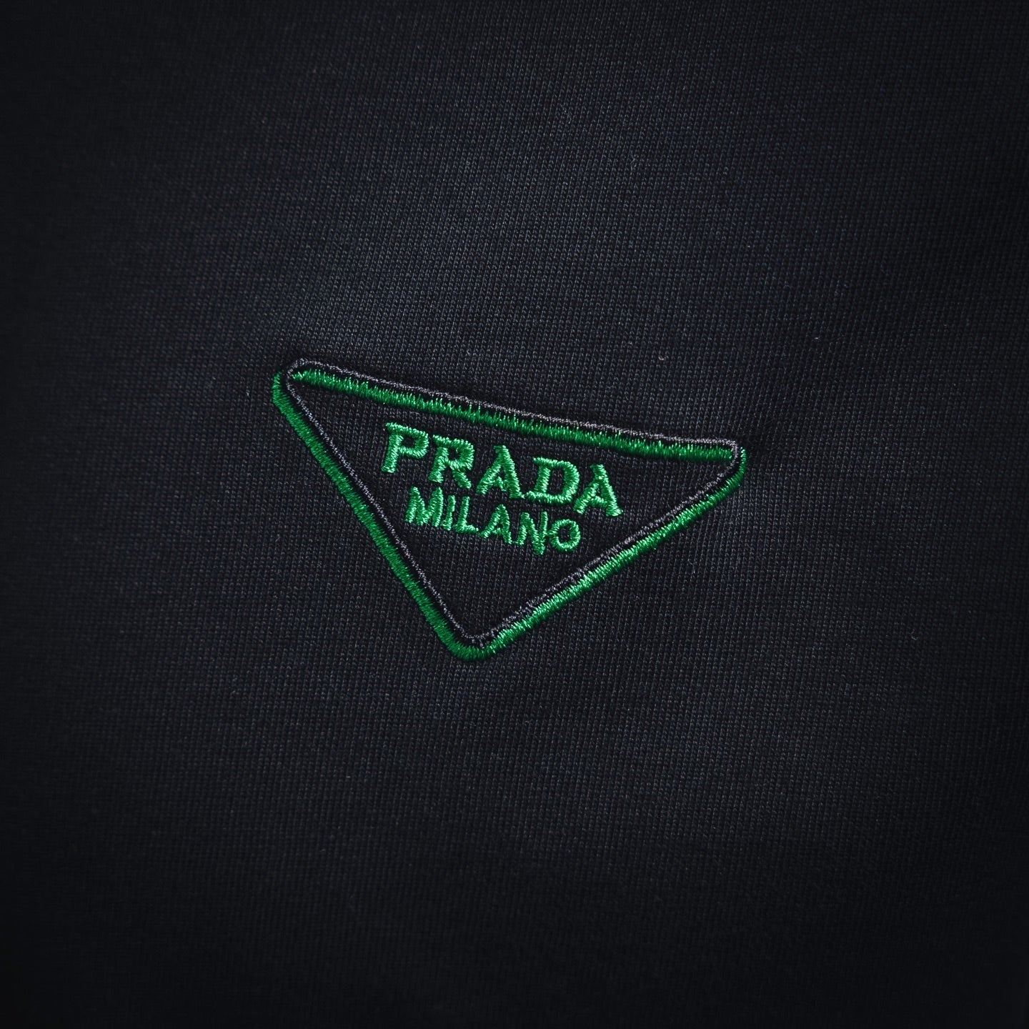 Pra 25ss embroidered t-shirt