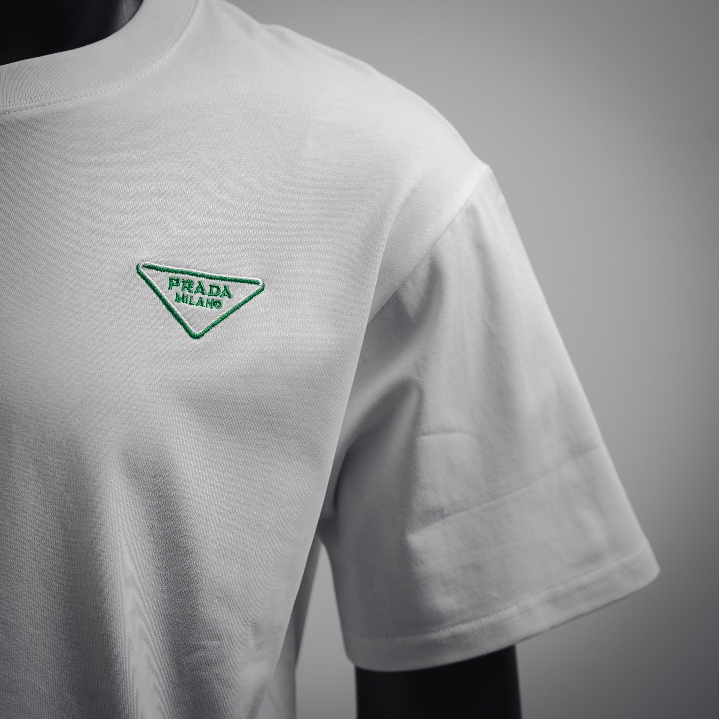 Pra 25ss embroidered t-shirt